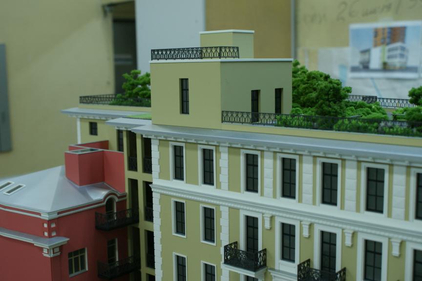 Архитектурный макет "Академия "Долорес"